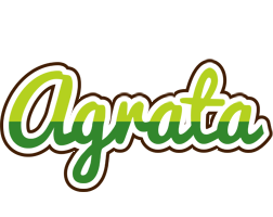 Agrata golfing logo