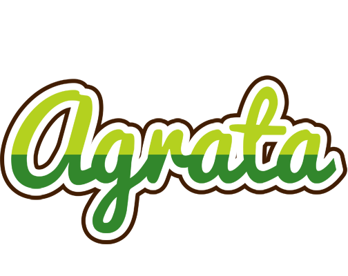 Agrata golfing logo