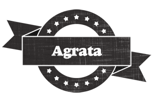 Agrata grunge logo