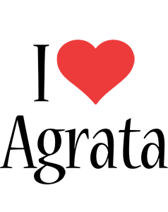 Agrata i-love logo