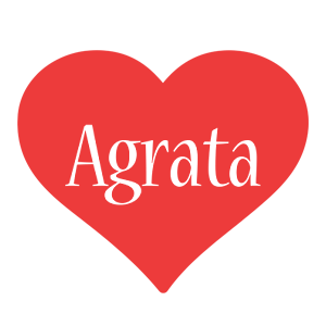Agrata love logo