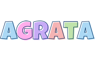 Agrata pastel logo