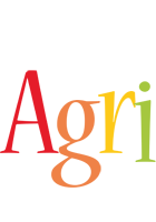 Agri birthday logo