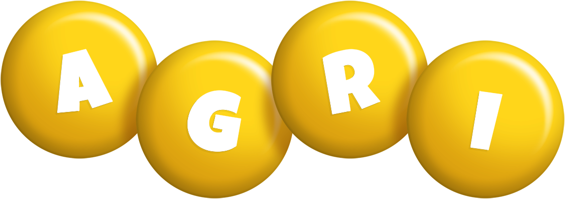 Agri candy-yellow logo