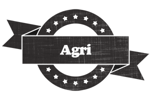 Agri grunge logo