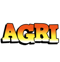 Agri sunset logo