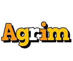 Agrim cartoon logo