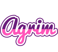 Agrim cheerful logo