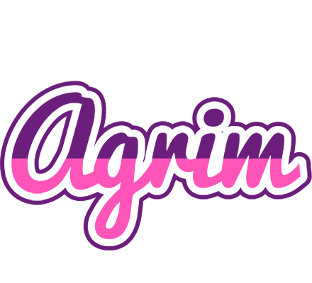 Agrim cheerful logo
