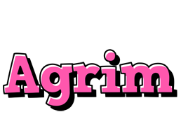 Agrim girlish logo