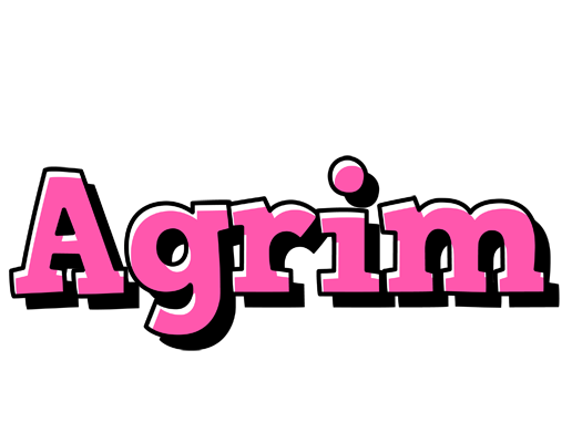 Agrim girlish logo
