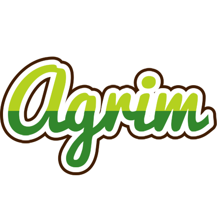 Agrim golfing logo
