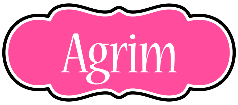 Agrim invitation logo