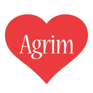 Agrim love logo