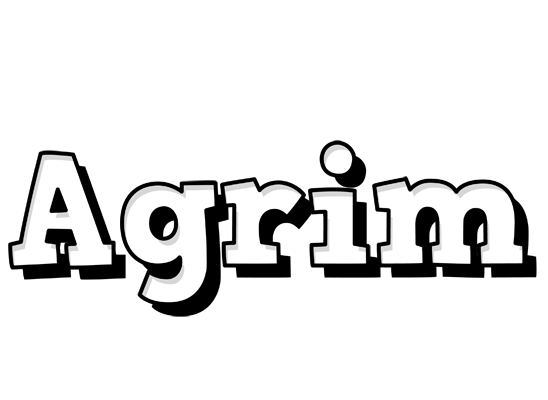 Agrim snowing logo