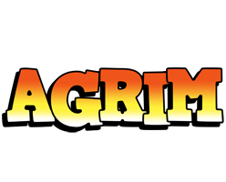 Agrim sunset logo