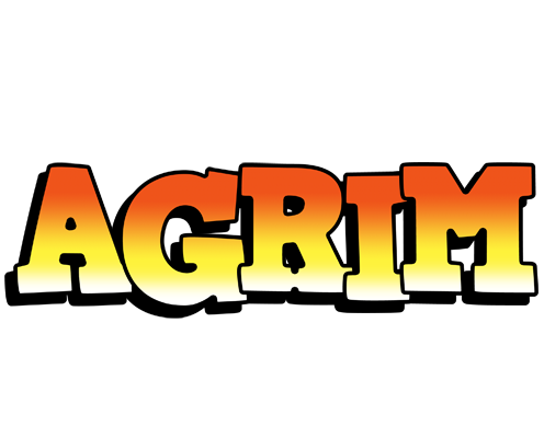 Agrim sunset logo