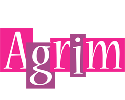 Agrim whine logo