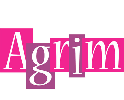 Agrim whine logo