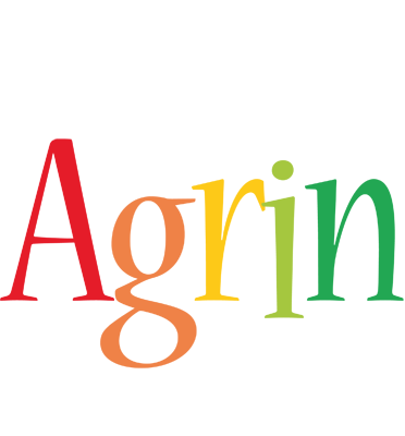 Agrin birthday logo