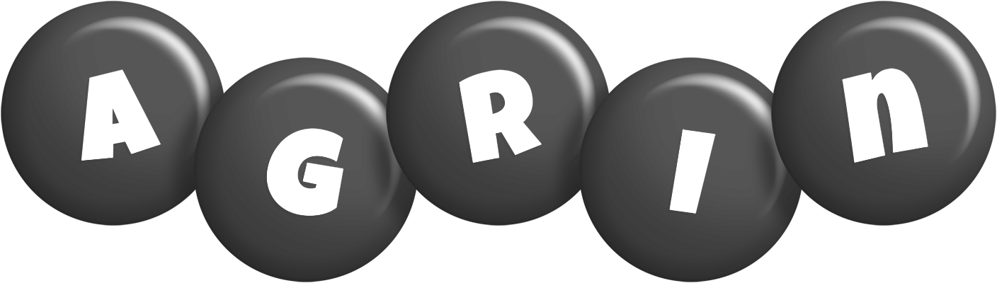 Agrin candy-black logo