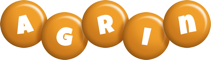 Agrin candy-orange logo