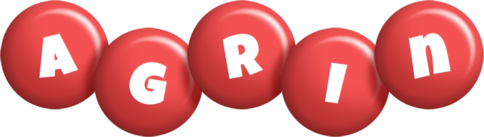 Agrin candy-red logo