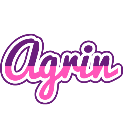 Agrin cheerful logo