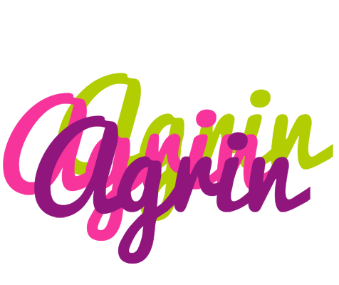 Agrin flowers logo
