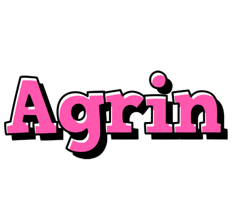 Agrin girlish logo