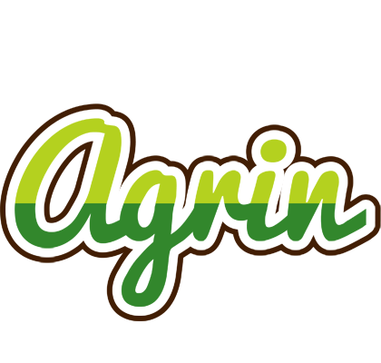 Agrin golfing logo