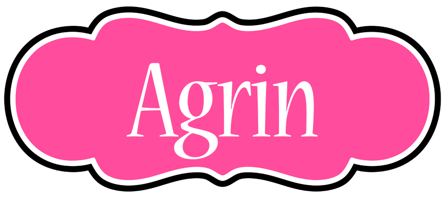 Agrin invitation logo