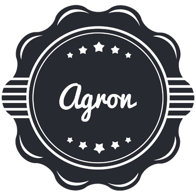 Agron badge logo