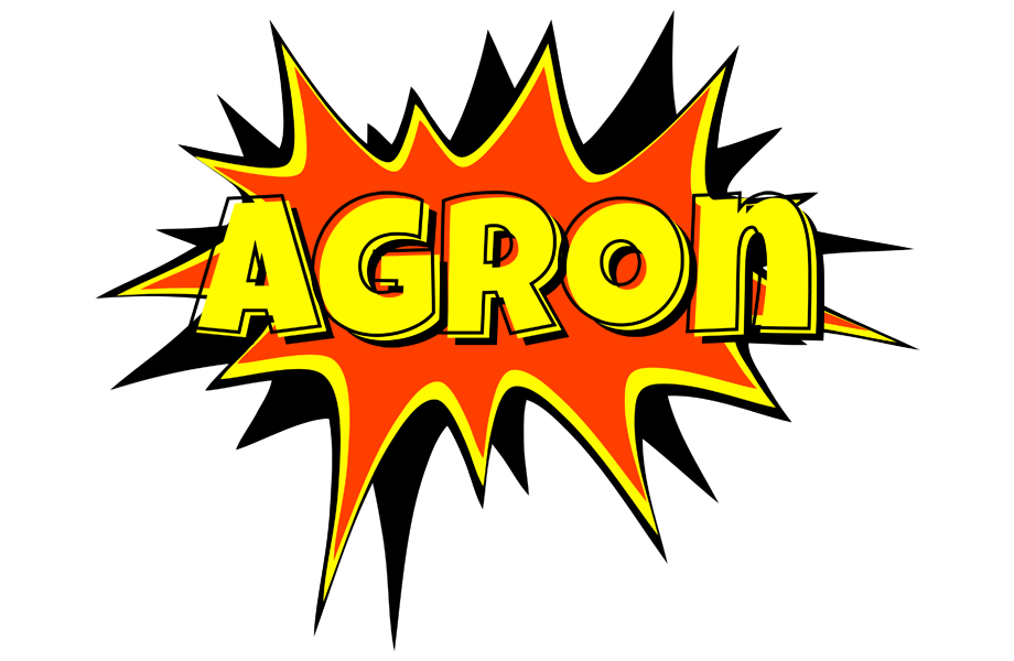 Agron bazinga logo