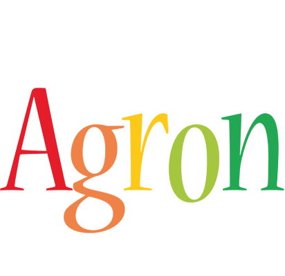 Agron birthday logo