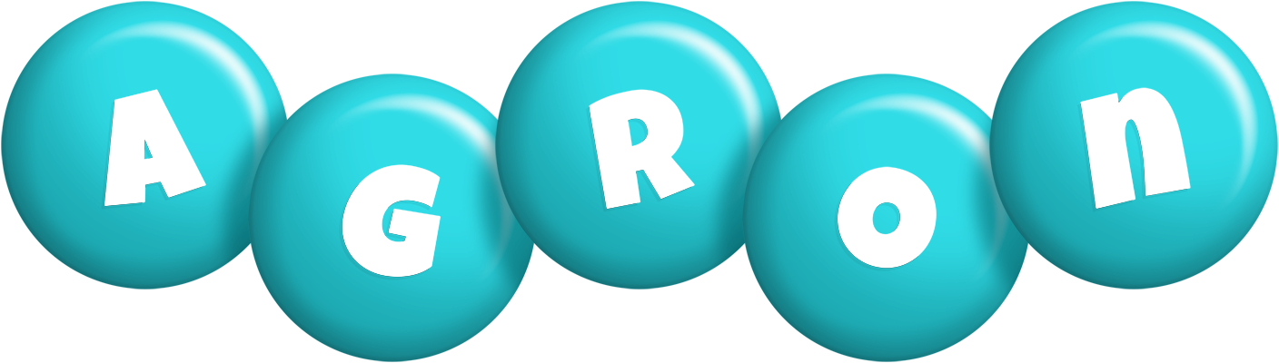 Agron candy-azur logo