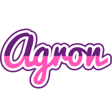 Agron cheerful logo