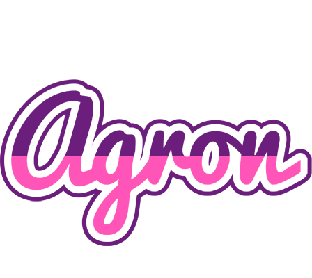 Agron cheerful logo
