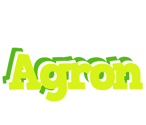 Agron citrus logo