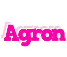 Agron dancing logo