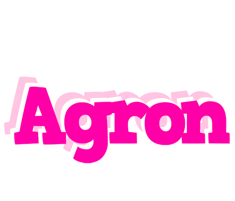 Agron dancing logo