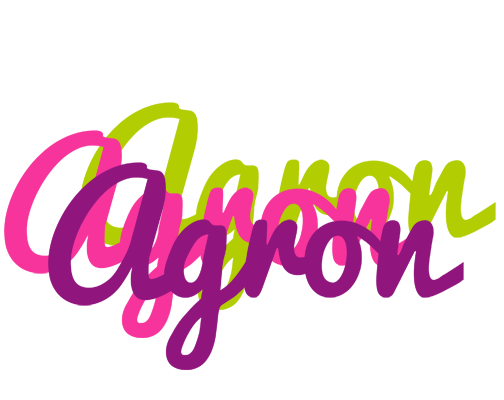 Agron flowers logo