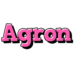 Agron girlish logo