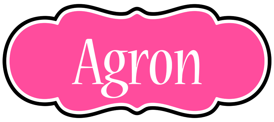 Agron invitation logo