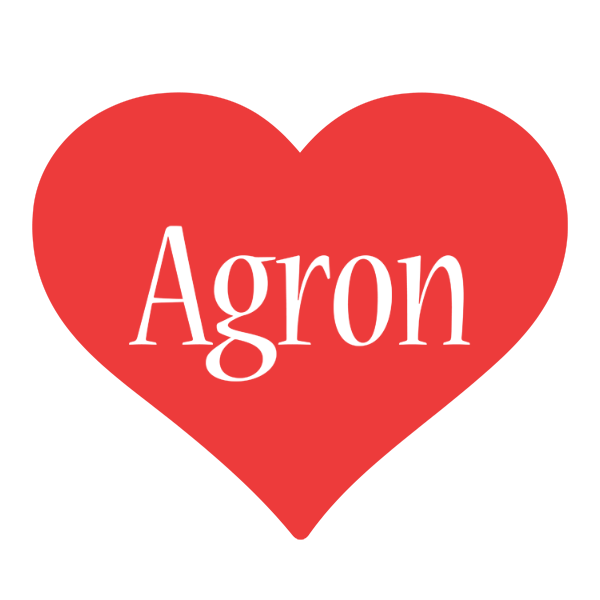 Agron love logo