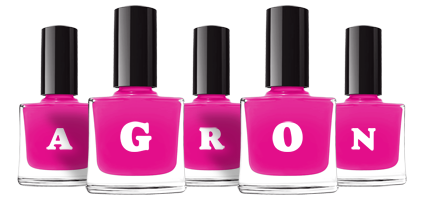 Agron nails logo