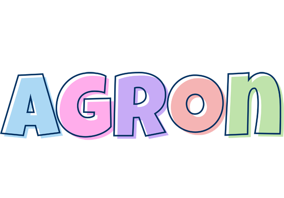 Agron pastel logo