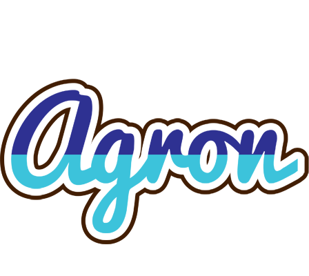 Agron raining logo