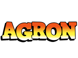 Agron sunset logo