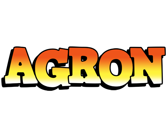 Agron sunset logo